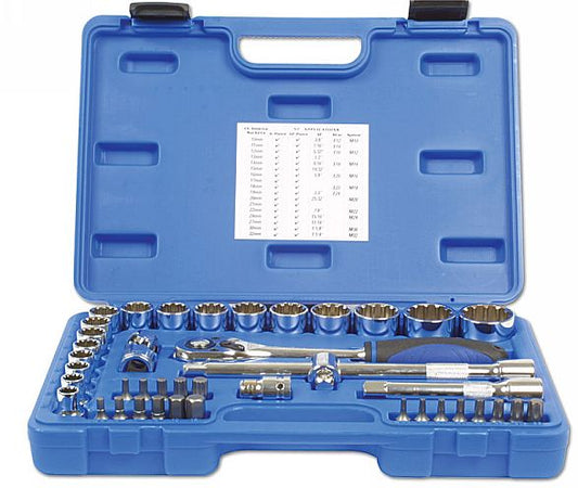 Laser Tools 3571 Alldrive Socket Set 1/2"D 42pc Laser Tools