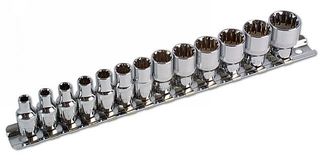 Laser Tools 3592 Alldrive Socket Set 1/4"D 13pc Laser Tools
