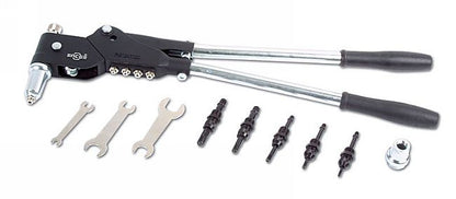 Laser Tools 3597 Long Handle Swivel Head Riveter Set Laser Tools
