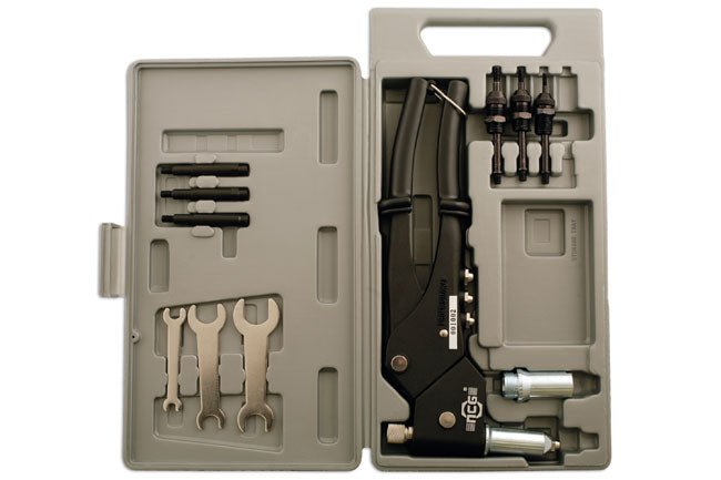 Laser Tools 3713 Swivel Head Riveter Set Laser Tools