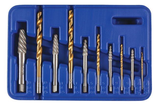 Laser Tools 3744 Combination Screw Extractor & Drill Set Laser Tools