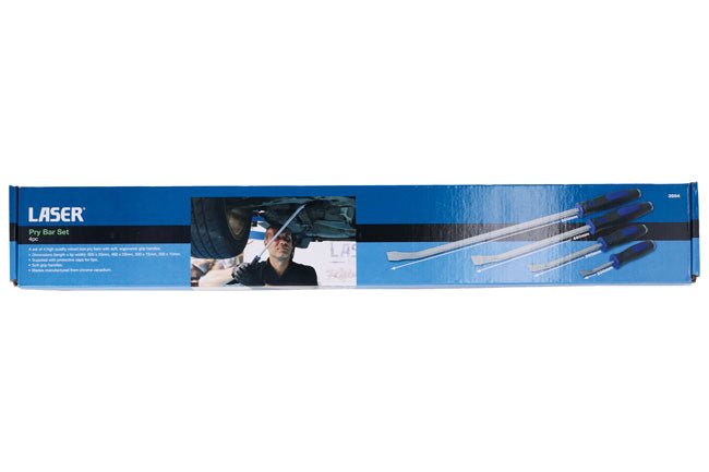 Laser Tools 3994 Pry Bar Set 4pc Laser Tools