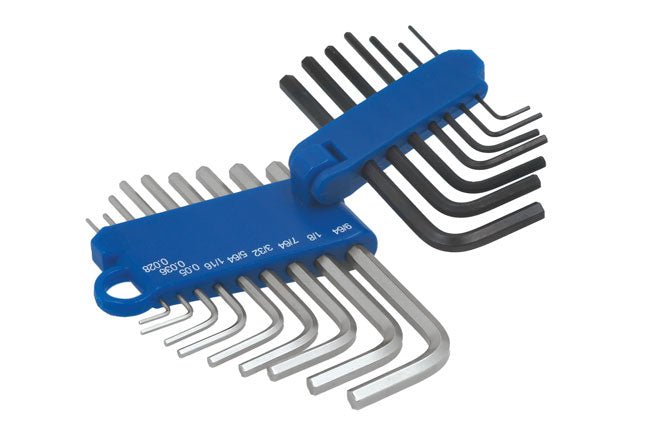 Laser Tools 4196 Miniature Metric & Imperial Hex Key Set 16pc Laser Tools