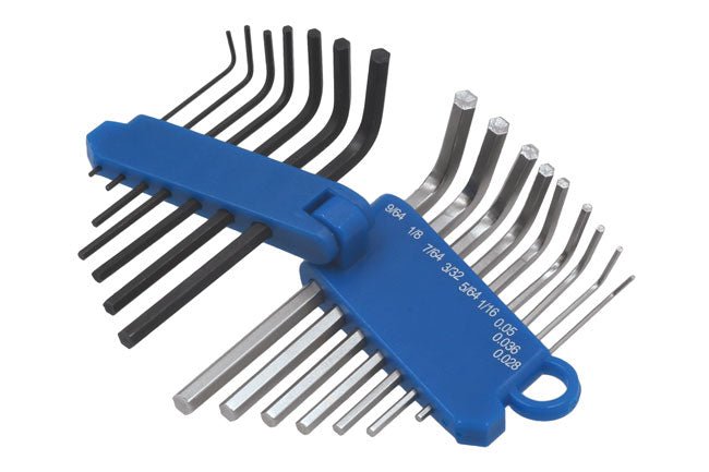 Laser Tools 4196 Miniature Metric & Imperial Hex Key Set 16pc Laser Tools