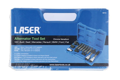 Laser Tools 4213 Alternator Tool Set 13pc Laser Tools
