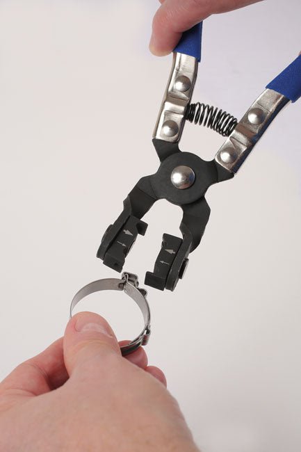 Laser Tools 4231 Hose Clamp Pliers - Angled, Swivel Jaws Laser Tools