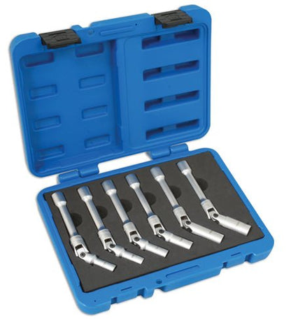 Laser Tools 4324 Glow Plug Socket Set - Extra Long 3/8"D 6pc Laser Tools