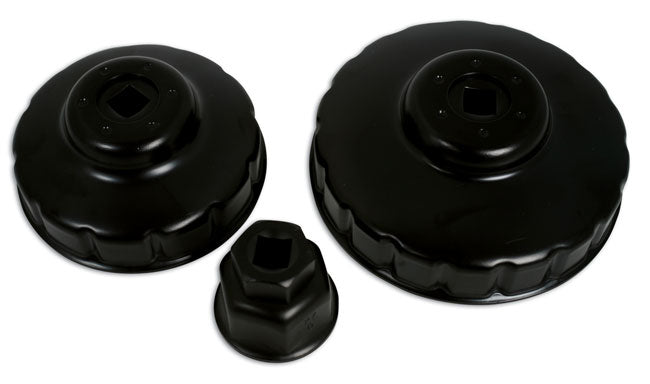 Laser Tools 4426 Oil Filter Wrench Set 3pc - for Renault Laser Tools