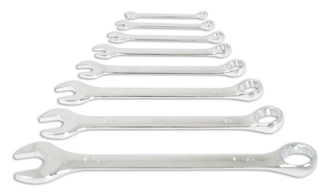 Laser Tools 4446 Whitworth Combination Spanner Set 1/8" - 9/16" 8pc Laser Tools