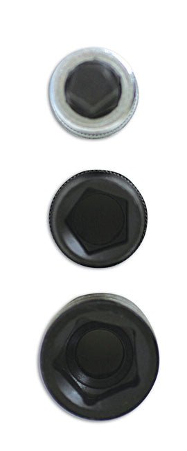 Laser Tools 4512 Pentagon Socket & Bit Set 3pc Laser Tools