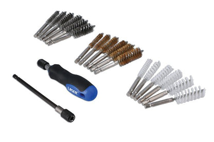 Laser Tools 4710 Wire Brush Set 20pc Laser Tools