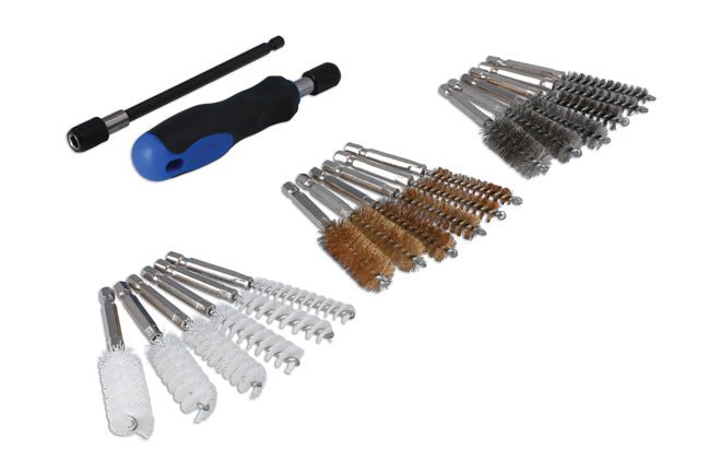 Laser Tools 4710 Wire Brush Set 20pc Laser Tools