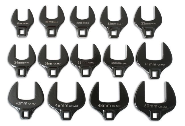 Laser Tools 4713 Crows Foot Wrench Set 1/2" 14pc Laser Tools