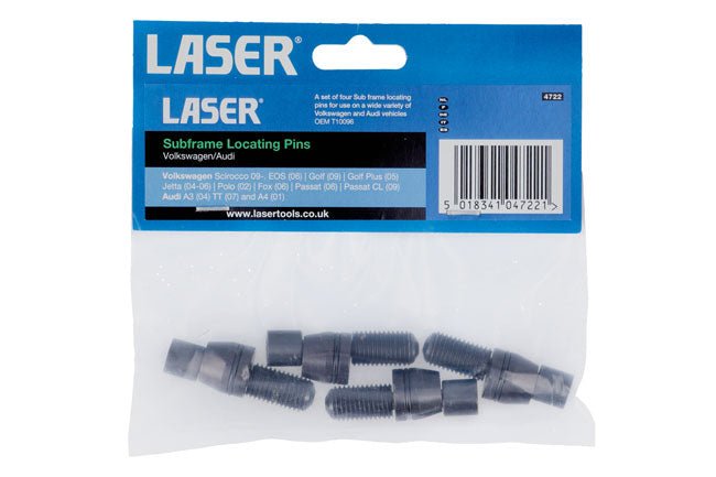 Laser Tools 4722 Subframe Locating Pins - for VAG Laser Tools