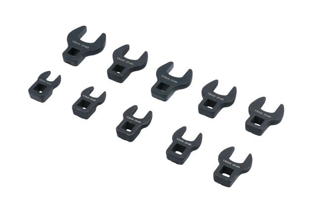 Laser Tools 4757 Crows Foot Wrench Set 3/8D 10pc Laser Tools