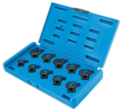 Laser Tools 4757 Crows Foot Wrench Set 3/8D 10pc Laser Tools