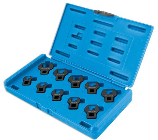 Laser Tools 4757 Crows Foot Wrench Set 3/8D 10pc Laser Tools