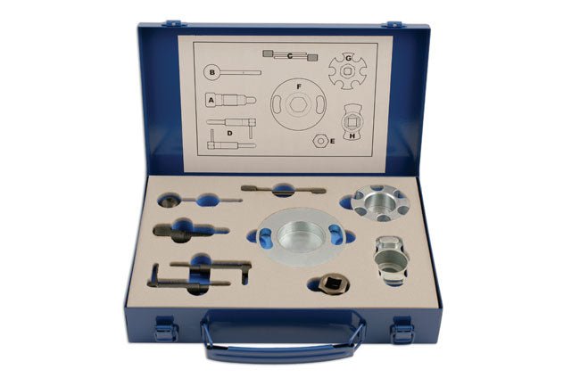 Laser Tools 4772 Engine Timing Tool Kit - for VAG 3.0 TDI Laser Tools