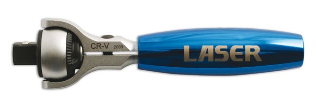 Laser Tools 4775 Swivel Head Ratchet 3/8"D (CD) Laser Tools