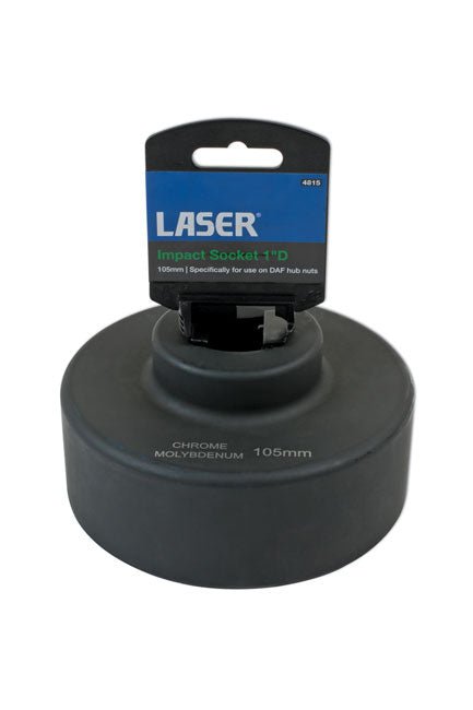 Laser Tools 4815 Hub Nut Socket 1"D 105mm - DAF Laser Tools