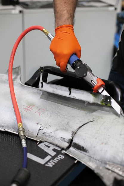 Laser Tools 4834 High Vis Air Line Whip/Leader Hose 600mm x 10mm Laser Tools