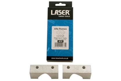 Laser Tools 4838 Camshaft Alignment Blocks - for Alfa Romeo Laser Tools