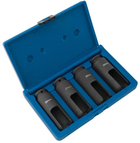 Laser Tools 4843 Diesel Injector Nozzle Sockets 1/2"D 4pc Laser Tools