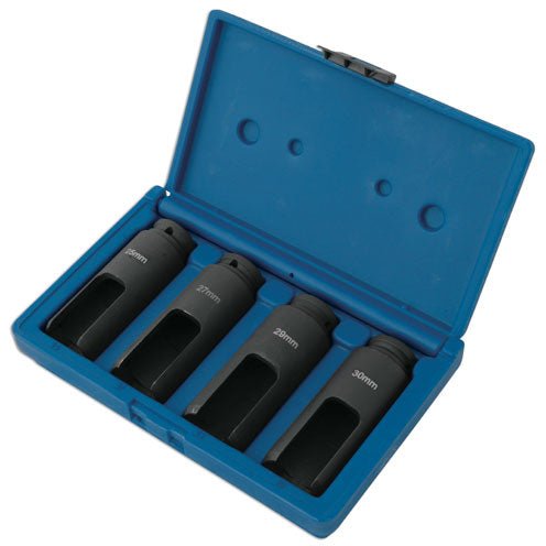 Laser Tools 4843 Diesel Injector Nozzle Sockets 1/2"D 4pc Laser Tools