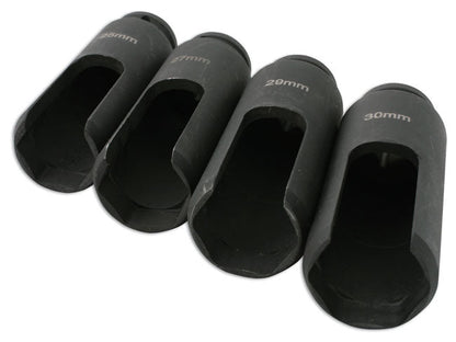 Laser Tools 4843 Diesel Injector Nozzle Sockets 1/2"D 4pc Laser Tools