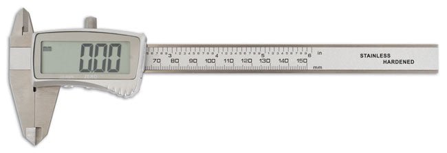 Laser Tools 4857 Digital Vernier Caliper - Extra Large Display 150mm Laser Tools