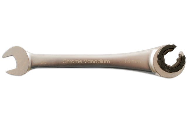 Laser Tools 4903 Ratchet Flare Nut Wrench 14mm Laser Tools