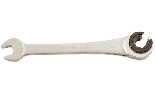 Laser Tools 4903 Ratchet Flare Nut Wrench 14mm Laser Tools