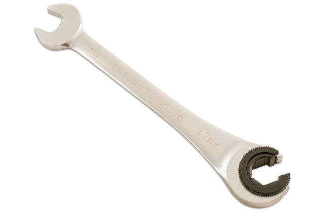 Laser Tools 4904 Ratchet Flare Nut Wrench 17mm Laser Tools