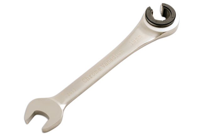 Laser Tools 4905 Ratchet Flare Nut Wrench 19mm Laser Tools