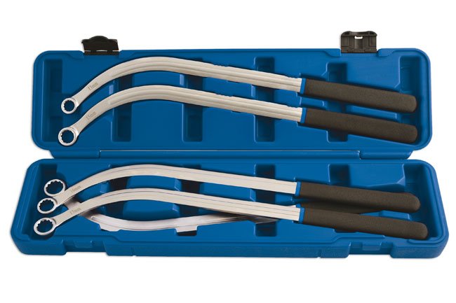 Laser Tools 4978 Pulley Wrench Set 5pc Laser Tools