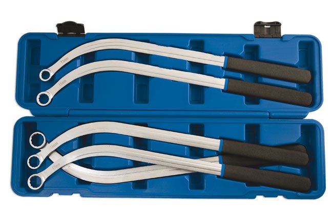 Laser Tools 4978 Pulley Wrench Set 5pc Laser Tools