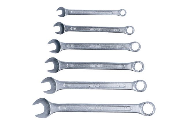 Laser Tools 5007 Combination Spanner Set - 6pc - Metric Laser Tools