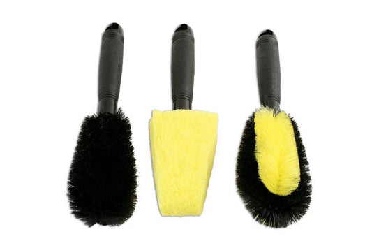 Laser Tools 5008 Wheel Brush Set 3pc Laser Tools