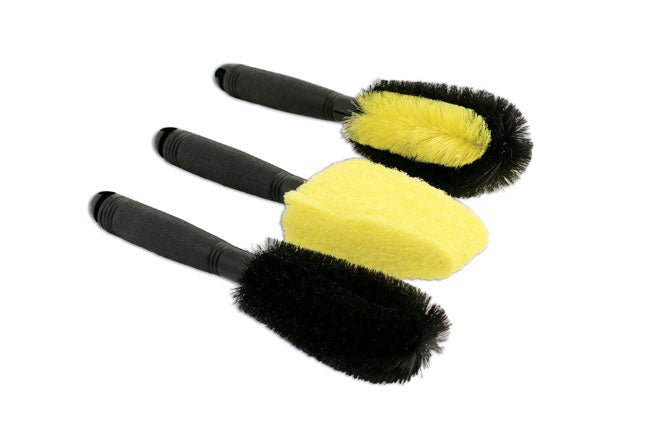 Laser Tools 5008 Wheel Brush Set 3pc Laser Tools
