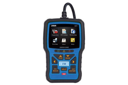 Laser Tools 5091 OBDII/EOBD Code Reader & Reset Tool Laser Tools