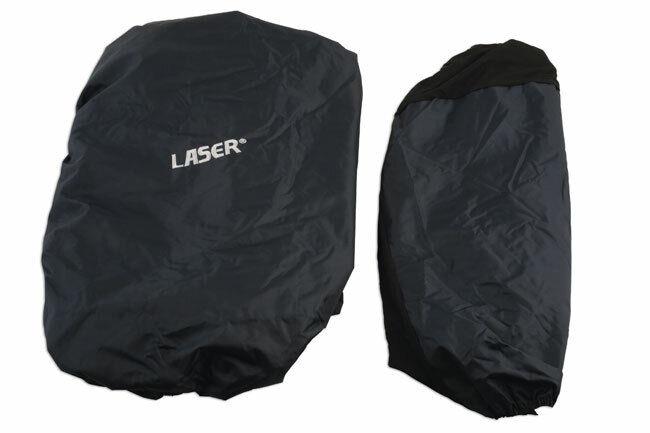 Laser Tools 5108 Rear Seat Protector 2pc - Blue Laser Tools