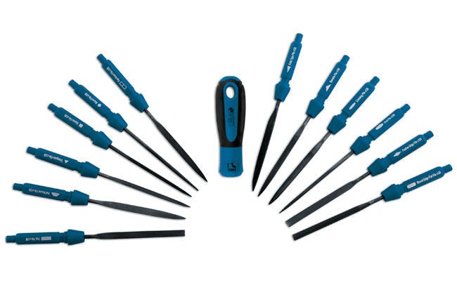 Laser Tools 5114 Precision File Set 12pc Laser Tools