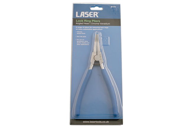 Laser Tools 5121 Lock Ring Pliers - Angled Laser Tools