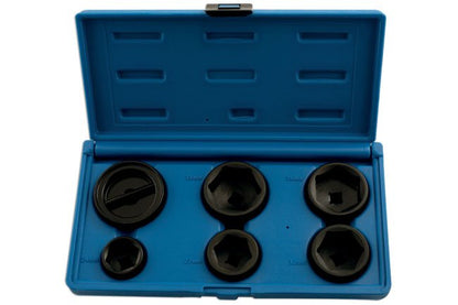 Laser Tools 5123 Oil Filter Socket Set 3/8"D 6pc Laser Tools