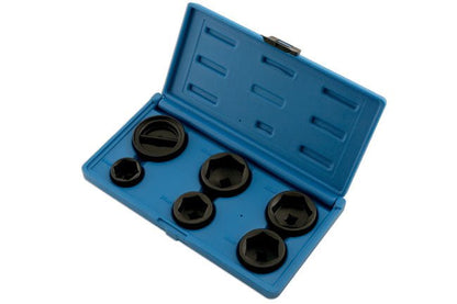 Laser Tools 5123 Oil Filter Socket Set 3/8"D 6pc Laser Tools