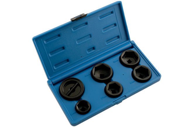 Laser Tools 5123 Oil Filter Socket Set 3/8"D 6pc Laser Tools