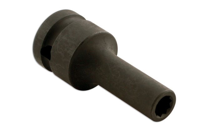 Laser Tools 5132 Split Rim Impact Socket 1/2"D 8mm x 10pt Laser Tools