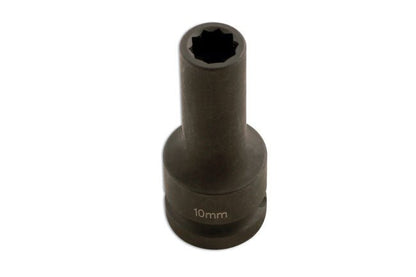 Laser Tools 5133 Split Rim Impact Socket 10mm x 10pt Laser Tools