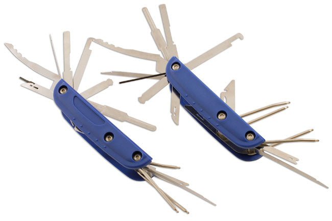 Laser Tools 5201 Folding Radio Removal Kit Laser Tools