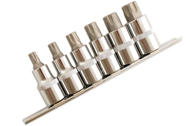 Laser Tools 5214 Torx PlusÂ® Socket Bit Set 1/2"D 6pc Laser Tools